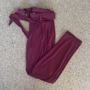 Express Burgundy Women's Pants